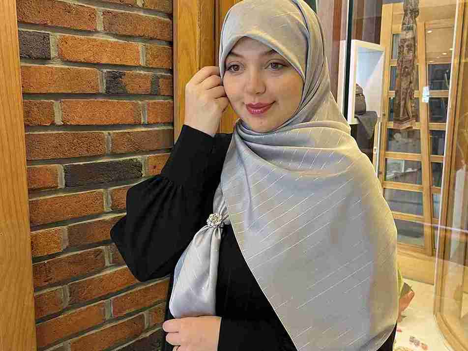 تصویر 2 از فروش عمده روسری ساتن سیلک + قیمت صادراتی