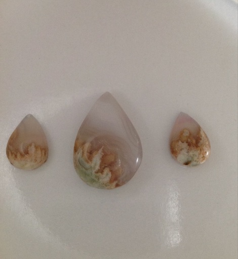 نگین عقیق طبیعی مناسب گردنی و گوشواره