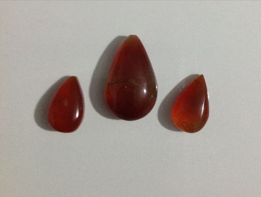 تصویر 1 از نگین عقیق طبیعی مناسب گردنی و گوشواره