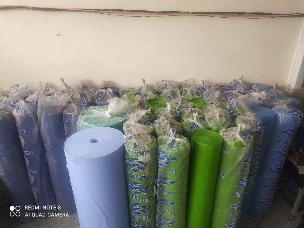 قیمت استثنایی پارچه اسپان باند مبل + فروش عمده