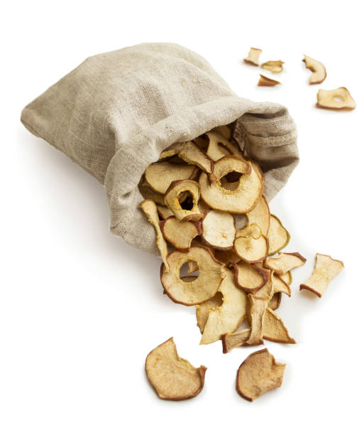 تصویر 1 از سیب خشک با بافتی ترد و خوش‌ مزه