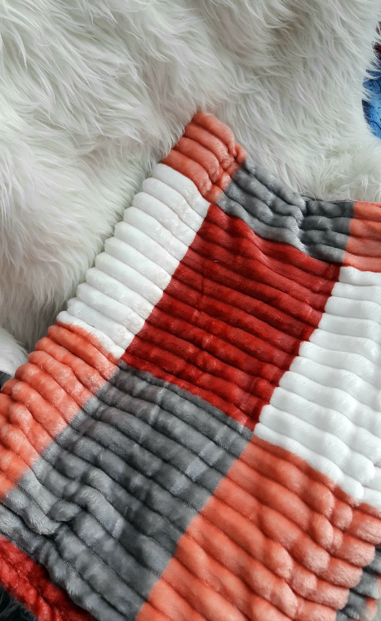 تصویر 1 از پخش عمده روبالشتی پلیسه چهارخونه + خرید از کارخانه