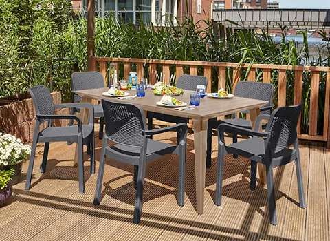 تصویر 2 از قیمت میز و صندلی پلاستیکی