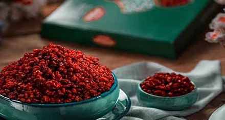 تصویر 3 از خرید زرشک پفکی ارگانیک با طعم دلپذیر و بسته‌ بندی لوکس صادراتی