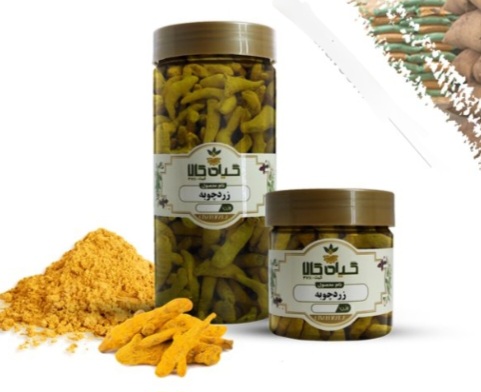 زردچوبه خشک و پودری بسته بندی فروش صادراتی