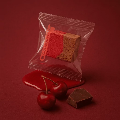 تصویر 2 از بستنی خشک آلبالو با طعم مطبوع