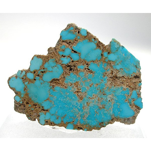 تصویر 3 از سنگ فیروزه طبیعی تراش‌ خورده + با کیفیت اصل