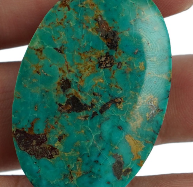 تصویر 4 از سنگ فیروزه نیشابور + مناسب جواهر سازی