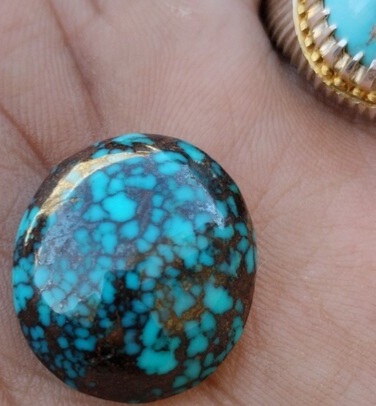 تصویر 4 از سنگ فیروزه اصل نیشابور + مناسب جواهر سازی