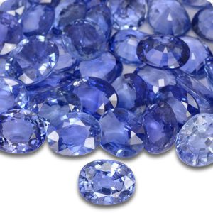 تصویر 1 از سنگ یاقوت کبود اصل + مناسب جواهرسازی