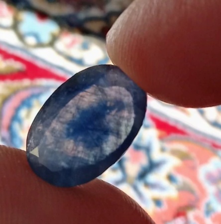 تصویر 5 از سنگ یاقوت کبود اصل + صادراتی با کیفیت ممتاز