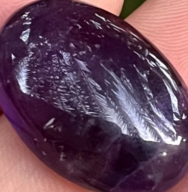 تصویر 5 از سنگ یاقوت کبود بنفش + با درخشندگی و کیفیت عالی