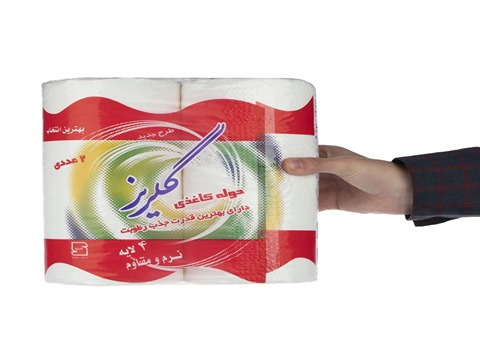 تصویر 2 از دستمال کاغذی گلریز طرح دار با کیفیت برتر