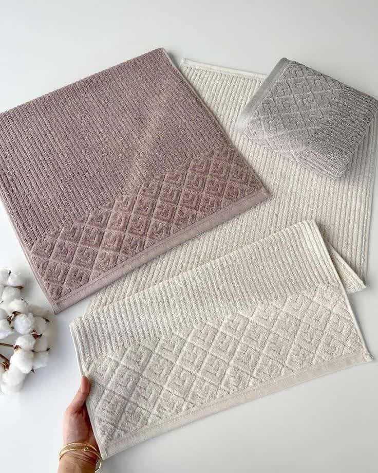 فروش عمده حوله استخری + دو رونخ وزن بالا