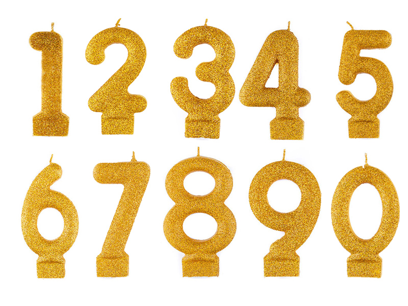 تصویر 3 از شمع عدد با طرح های جدید و رنگ بندی جذاب