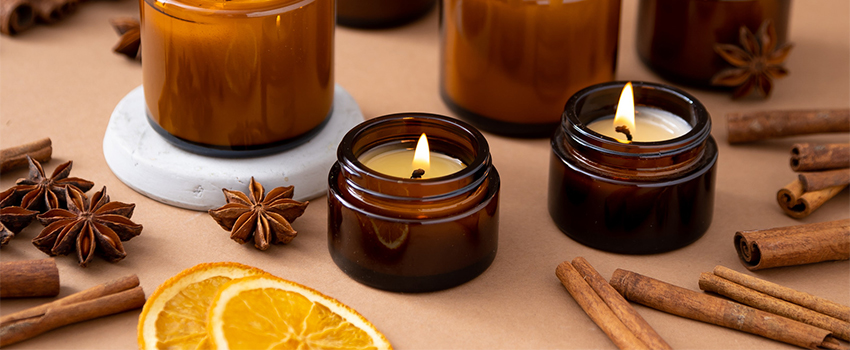 تصویر 3 از شمع عطری دارچینی برای فضاهای گرم