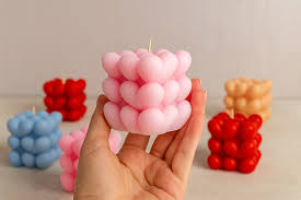 تصویر 2 از شمع فانتزی قلبی در مدل‌های مختلف