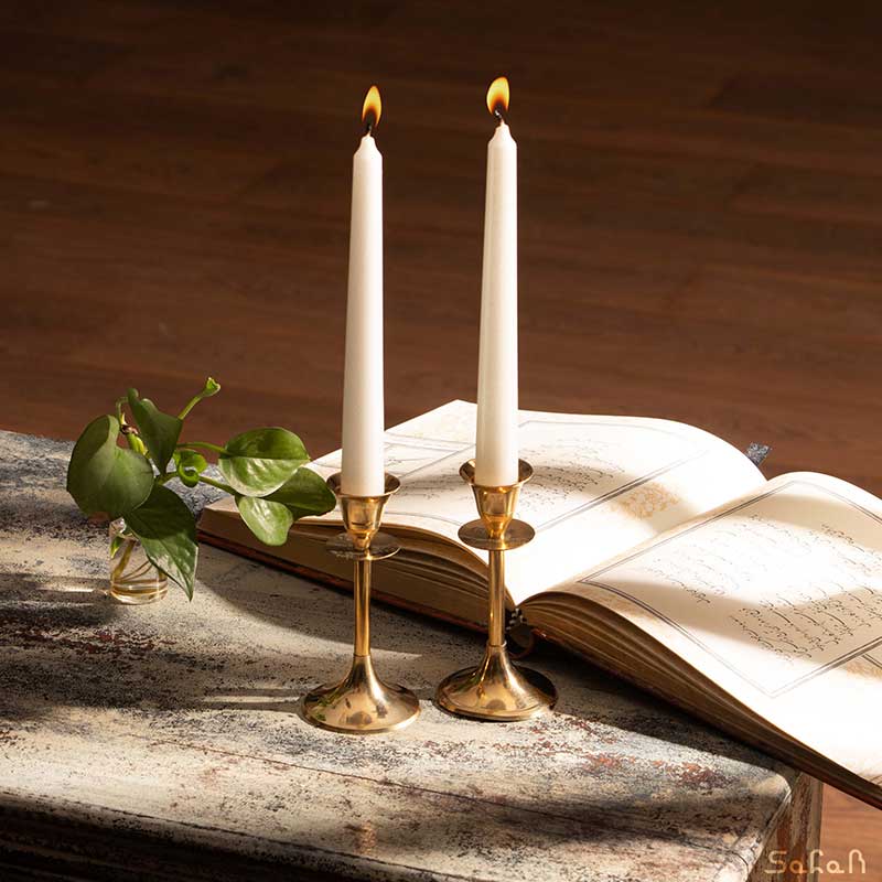 تصویر 1 از شمع تولد رنگی مات در مدل‌های متفاوت