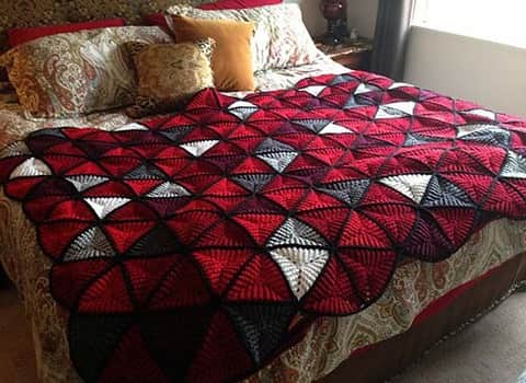 تصویر 3 از پتو قلاب بافی عمده با کیفیت عالی