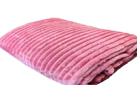 پتو صورتی ساده بهترین کیفیت