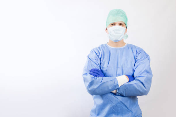 تهیه گان جراحی استریل یکبار مصرف بدون واسطه