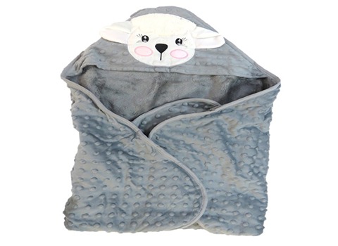 تصویر 1 از پتو کلاه دار نوزاد اقتصادی و به صرفه