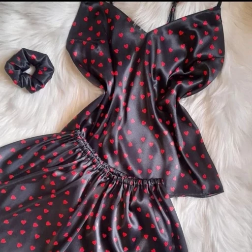 تاپ و شورت ساتن لباس راحتی و خواب