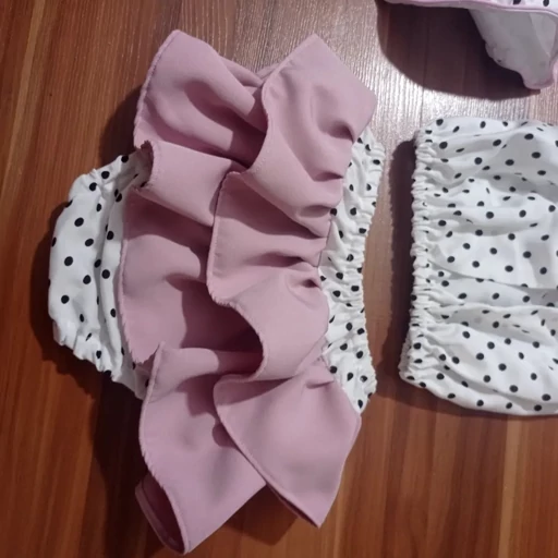 تصویر 3 از ست سه تیکه نیم تنه وشورت وکلاه