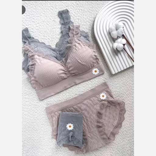 ست راحتی بابونه نیمتنه وشورت