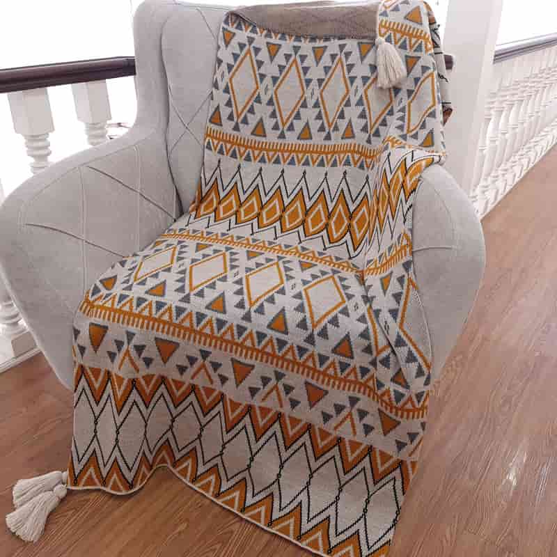 تصویر 3 از پتو رومبلی قلاب بافی با بهترین کیفیت