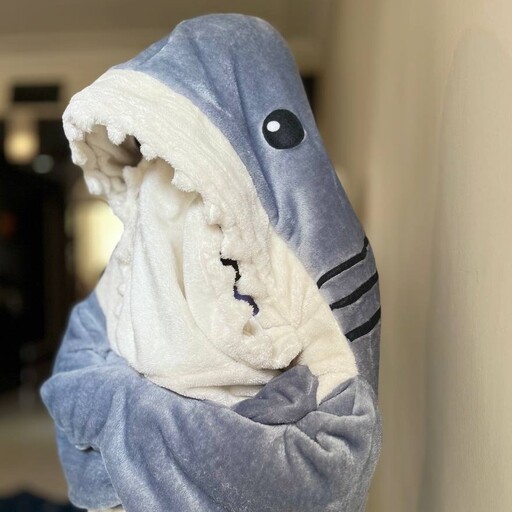 تصویر 1 از پتو طرح کوسه در طرح و رنگ متنوع