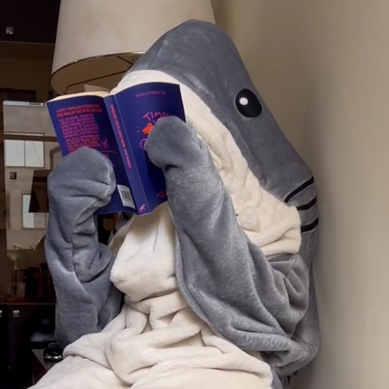 تصویر 2 از پتو طرح کوسه در طرح و رنگ متنوع