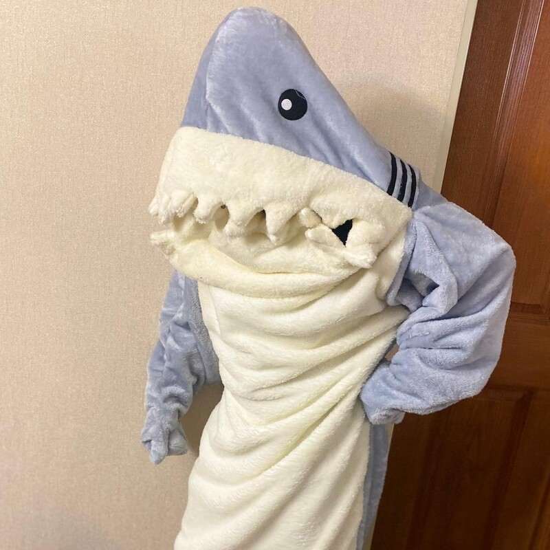 تصویر 4 از پتو طرح کوسه در طرح و رنگ متنوع