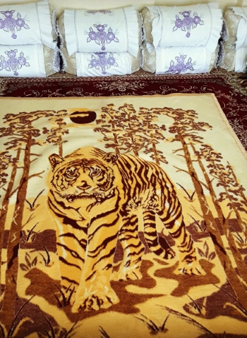 تصویر 1 از پتو ببری قدیمی با شرایط فوق العاده