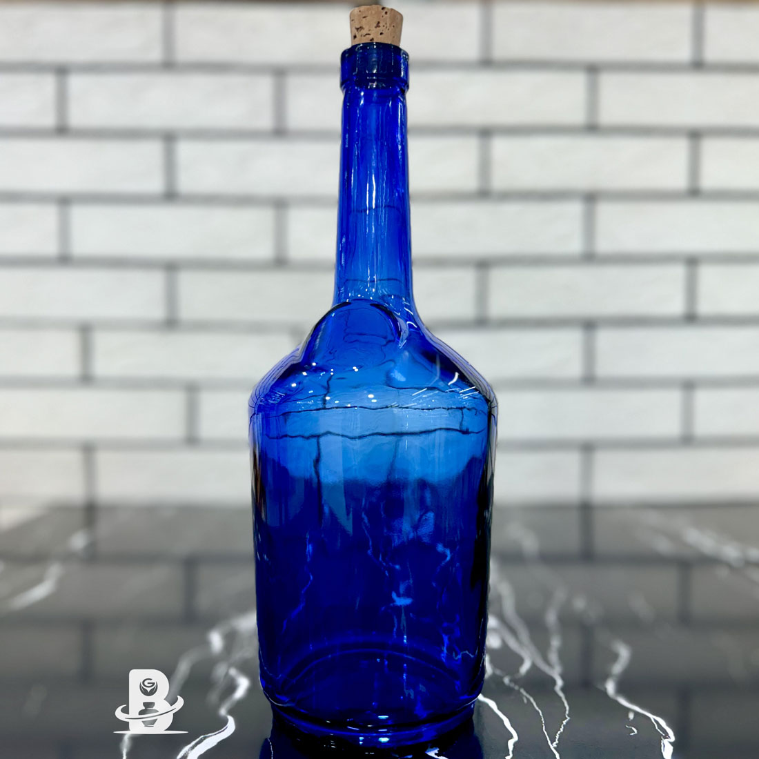 خرید و قیمت بطری شیشه ای لاجوردی + فروش صادراتی