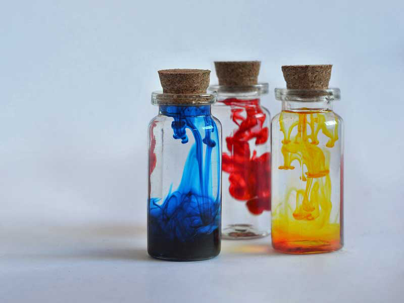 تصویر 1 از فروش بطری شیشه ای کوچک با درب چوب پنبه + قیمت خرید به صرفه