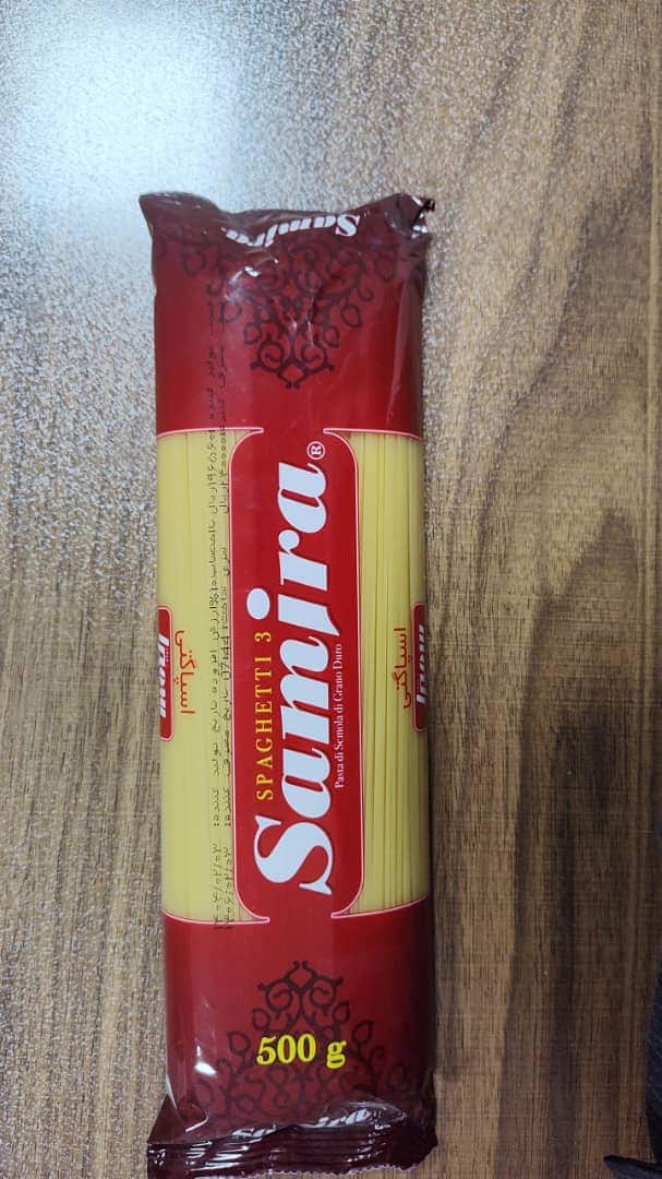 خرید پرفروش ماکارونی اسپاگتی سمیرا + قیمت عمدم