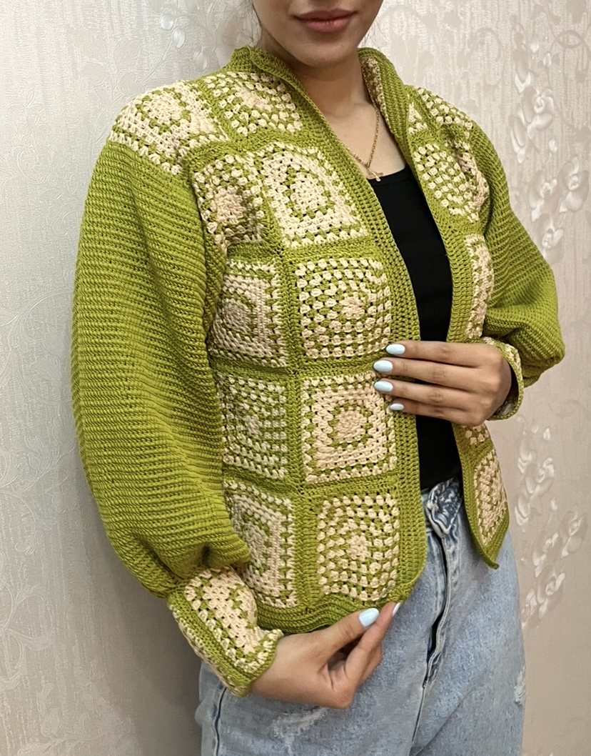 کت ابریشم قلاب بافی