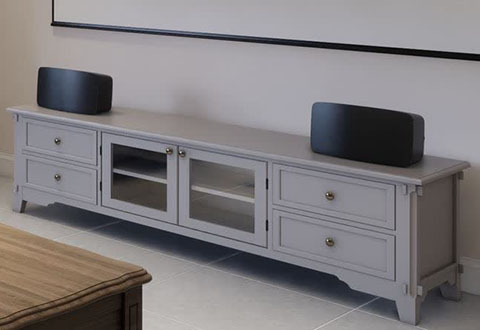 تصویر 4 از خرید میز تی وی چوبی سفید قیمت مناسب