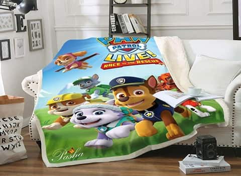 تصویر 2 از پتو سگ های نگهبان مناسب اتاق کودک