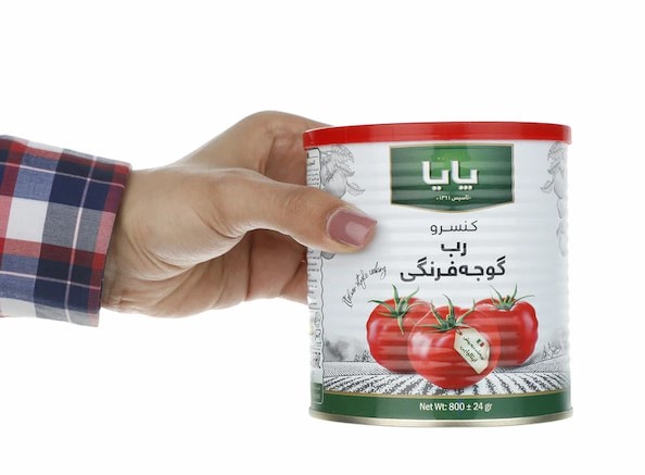 رب گوجه فرنگی پایا 800 گرمی و درجه یک