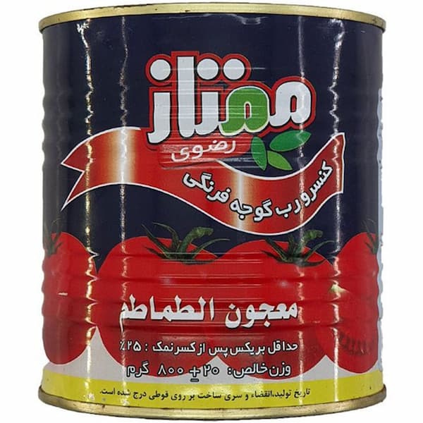 تصویر 3 از رب گوجه فرنگی ممتاز رضوی پر کاربرد و بسیار غلیظ