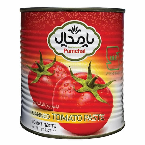 تصویر 3 از رب گوجه فرنگی پامچال 800 و 700 گرمی