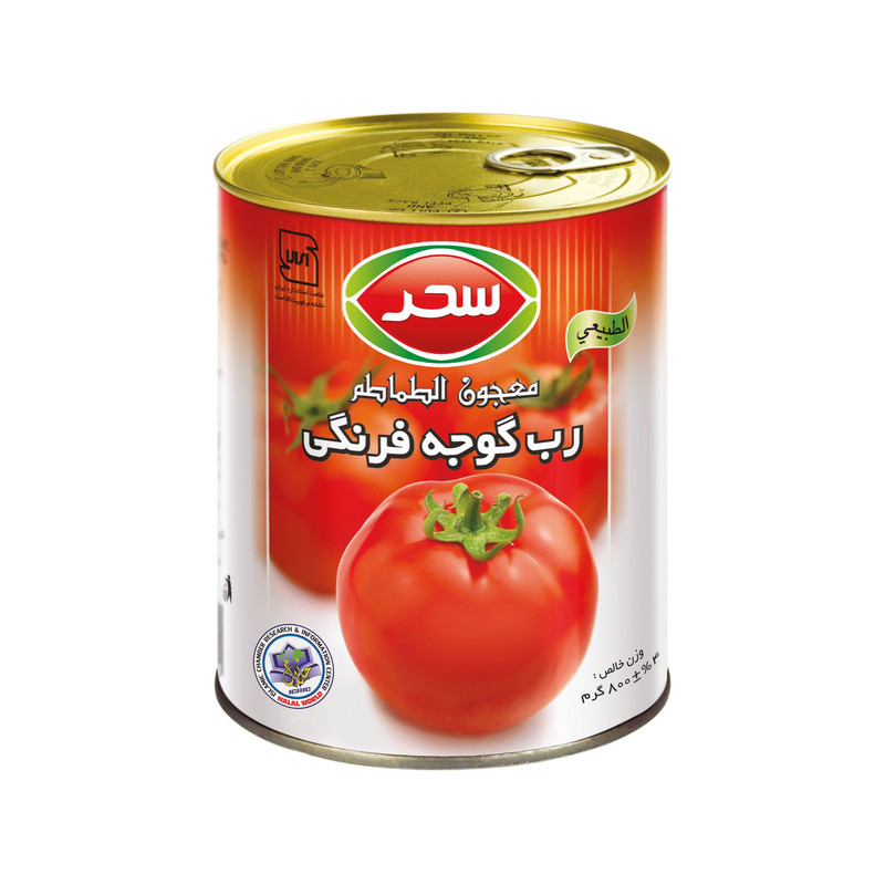 رب گوجه فرنگی سحر 800 گرمی بسیار غلیظ