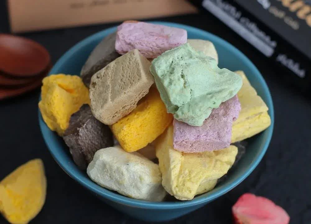 تصویر 1 از فروش فله بستنی خشک مخلوط + قیمت عمده