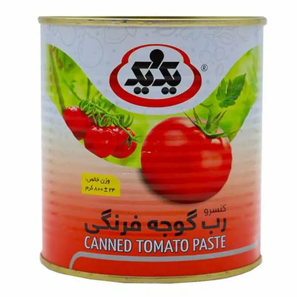 تصویر 2 از رب گوجه فرنگی یک و یک 800 گرمی