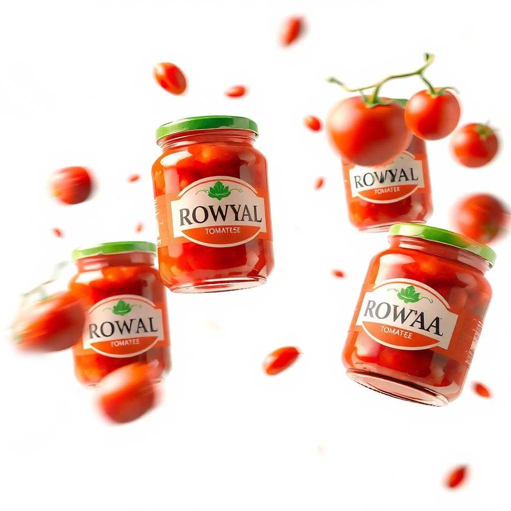 تصویر 2 از رب گوجه فرنگی شیشه ای رویال با کیفیت باور نکردنی