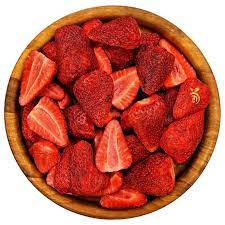 فروش فله توت فرنگی پفکی (فریز درای) + قیمت مناسب