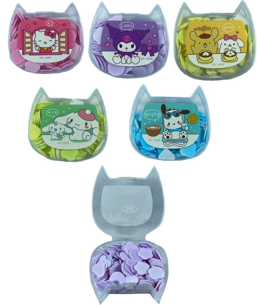 تصویر 1 از انواع صابون کاغذی جیبی برای مدرسه طرح کرومی