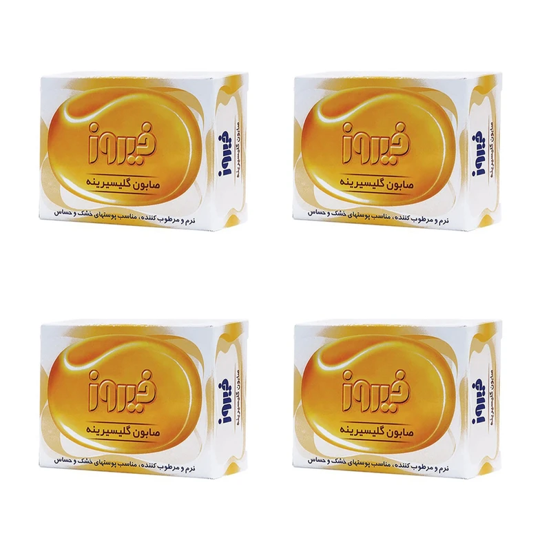 تصویر 4 از صابون فیروز مدل گلیسرینه وزن 100 گرم